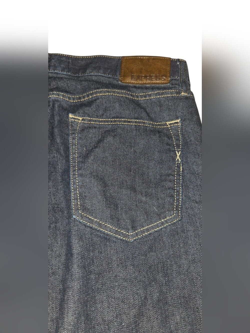 Women’s Dark Blue Straight Leg Jeans - Picture 9 of 14